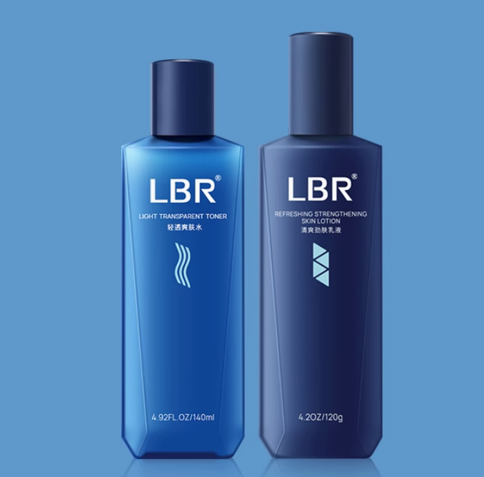 LBR水乳套装油皮清爽肤水润肤乳液舒缓滋润保湿护肤品学生面霜男